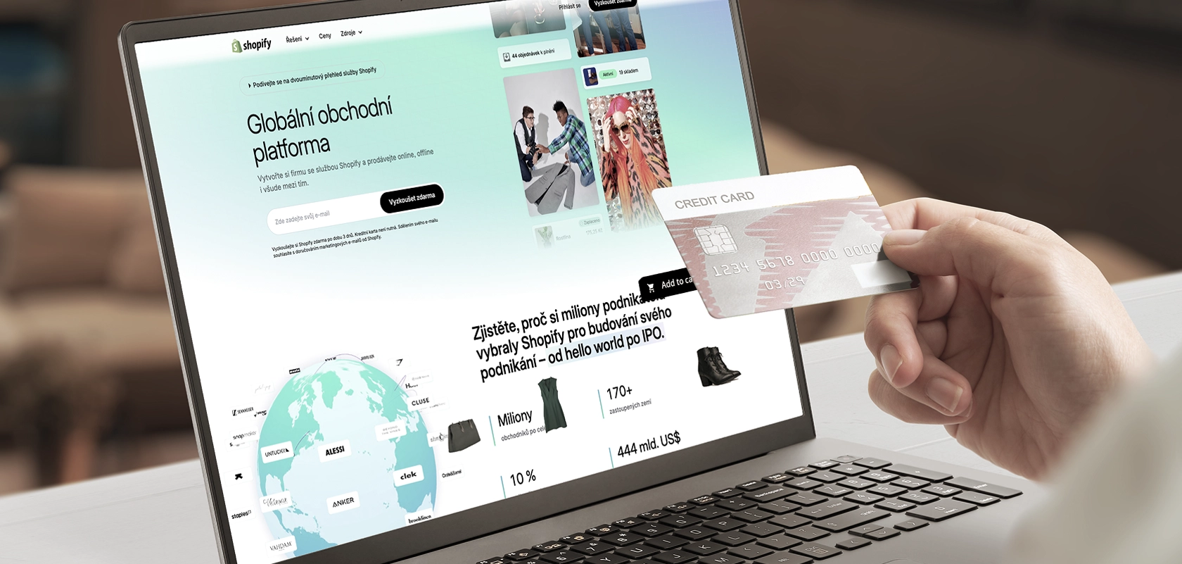 Vytvárame e-shopy na platforme Shopify