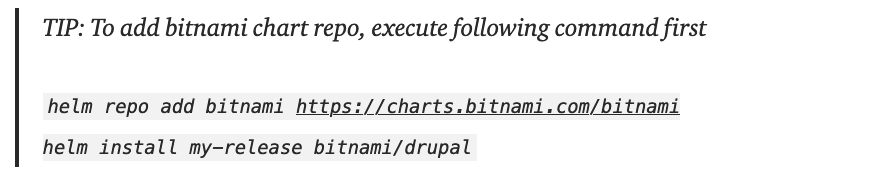 command to add bitnami chart repo
